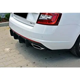 Задний диффузор DPT V-5 (LB, матовый чёрный) фото 3