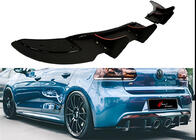 Volkswagen Golf 6 2008-2014 гг. Задний диффузор DPT V-2 (черный матовый) фото 1