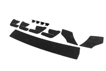 Задний диффузор DPT V-2 (для GTI, 2017-2019, Черный Матовый) фото 4