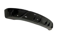 Volkswagen Polo 2010-2017 гг. Задний диффузор DPT (2014-2017, Черный Глянец) фото 1