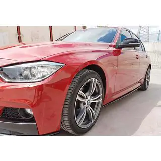 Накладки на пороги DPT V-3 (для порогов M-Sport, черный глянец) фото 2