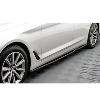 Накладки на пороги DPT V-2 (для порогов M-Sport/M5, черный глянец)