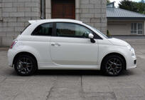 Fiat 500/500L 2013-2022 гг. Боковые Пороги DPT (Черный Глянец) фото 2