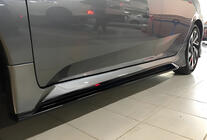 Honda Civic Sedan X 2016-2021 гг. Боковые Пороги DPT V-2 (Под Покраску) фото 1