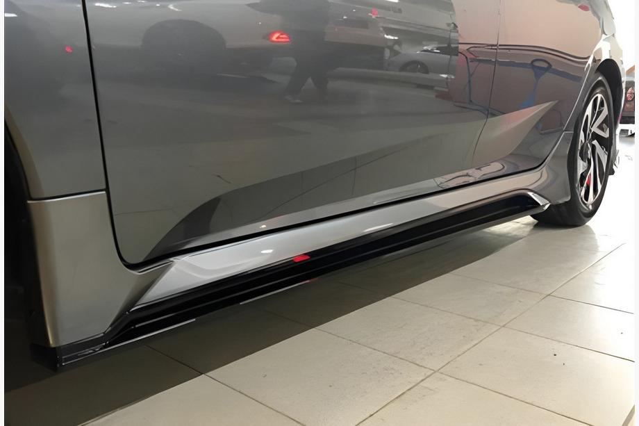 Honda Civic Sedan X 2016-2021 гг. Боковые Пороги DPT V-2 (Под Покраску) Image