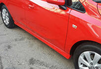 Боковые Пороги DPT (Черный Глянец) фото 1