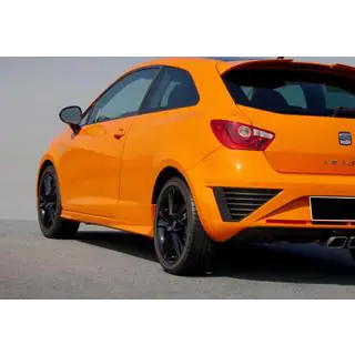 Боковые Пороги DPT V-1 (Coupe, Черный Глянец) фото 2