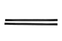 Универсальные накладки на боковые пороги DPT Lower Lip Black (Черный Глянец) фото 6