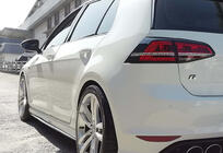 Боковые Пороги DPT V-2 (Черный Глянец) фото 4