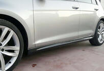 Боковые пороги DPT V-8 (грунтованные под покраску) фото 1