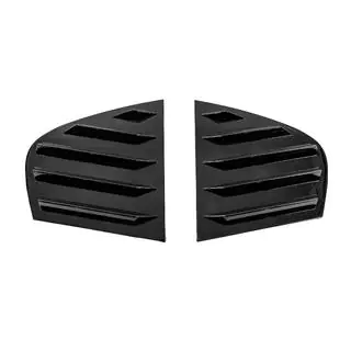 Накладки на задние окна DPT (Черный Глянец, 2шт) BMW 3 серия E90/E91 2005-2011 гг. фото 2