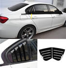 BMW 3 серия F30/F31 2012-2019 гг. Накладки на задние окна DPT (Черный Глянец, 2шт) фото 1