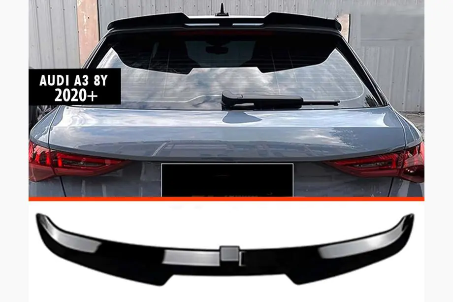 Audi A3 2020- гг. Спойлер DPT V-1 (HB, Черный Глянец) Image