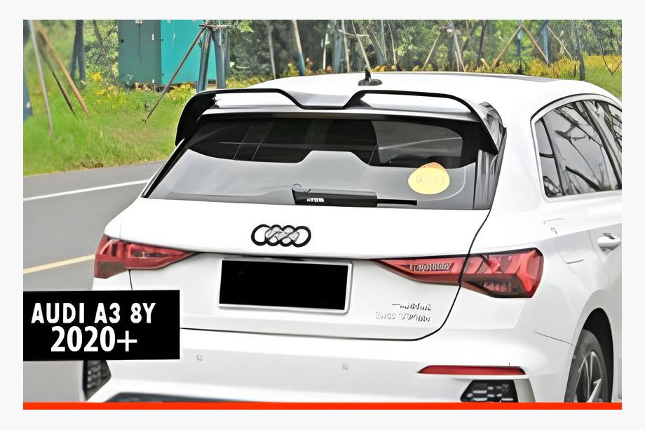 Audi A3 2020- гг. Спойлер DPT V-2 (HB, Черный Глянец) Image