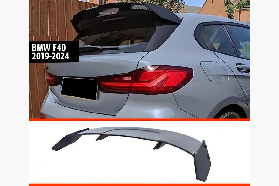 BMW 1 серия F40 2019-2024 гг. Спойлер DPT (Черный Глянец) Image