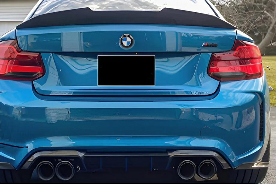 BMW 2 серия F22/F23 2014-2021 гг. Спойлер PSM-Style (для F22, Черный Глянец) Image