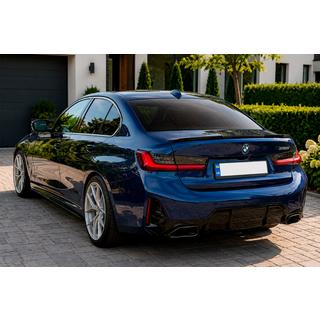 Спойлер M3-Style (для G20/G80, черный глянец) BMW 3 серия G20/G21 2018- гг. фото 2