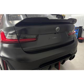 Спойлер PSM-Style (для G20/G80, Черный Глянец)