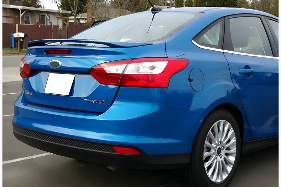 Ford Focus III 2011-2017 гг. Задний Спойлер DPT (2015-2017, Под Покраску) Image
