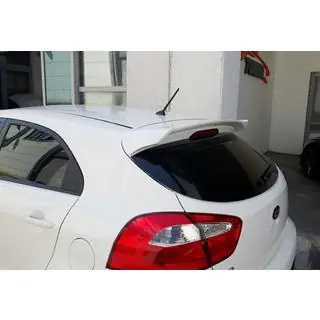 Спойлер DPT (HB, Черный Глянец) Kia Rio 2012-2017 гг. фото 1