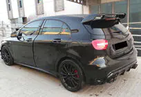 Mercedes A-class W176 2012-2018 гг. Спойлер DPT V-1 (Черный Глянец) фото 4