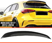 Mercedes A-class W176 2012-2018 гг. Спойлер DPT V-4 (Черный Глянец) фото 1