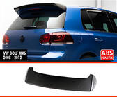 Volkswagen Golf 6 2008-2014 гг. Спойлер DPT V-2 (HB, Черный Глянец) фото 1