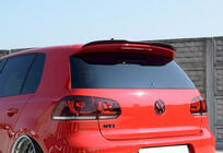 Volkswagen Golf 6 2008-2014 гг. Спойлер DPT V-4 (HB, Черный Глянец) фото 1