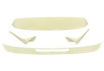 Volkswagen Golf 7/E-Golf 2012-2020 гг. Спойлер DPT V-1 (HB, Черный Глянец) фото 2