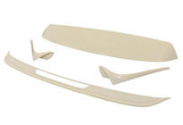 Volkswagen Golf 7/E-Golf 2012-2020 гг. Спойлер DPT V-1 (HB, Черный Глянец) фото 7