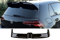 Volkswagen Golf 7/E-Golf 2012-2020 гг. Спойлер DPT V-2 (HB, Черный Глянец) фото 2