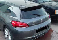 Volkswagen Scirocco 2008-2017 гг. Задний Спойлер DPT V-4 (2008-2013, Черный Глянец) фото 3