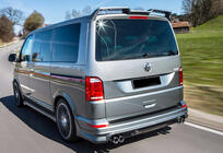 Volkswagen T6 2015-2024 гг. Спойлер DPT (Черный Глянец) фото 3