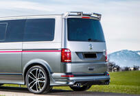 Volkswagen T6 2015-2024 гг. Спойлер DPT (Черный Глянец) фото 2