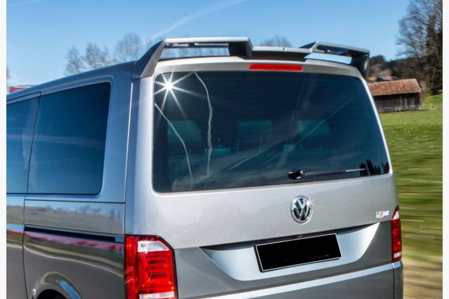 Volkswagen T6 2015-2024 гг. Спойлер DPT (Черный Глянец) Image