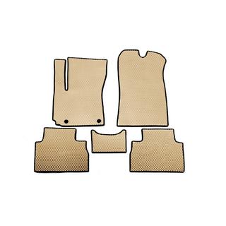 Коврики EVA для Electro (Бежевые) Kia Soul III 2019- гг. фото 1