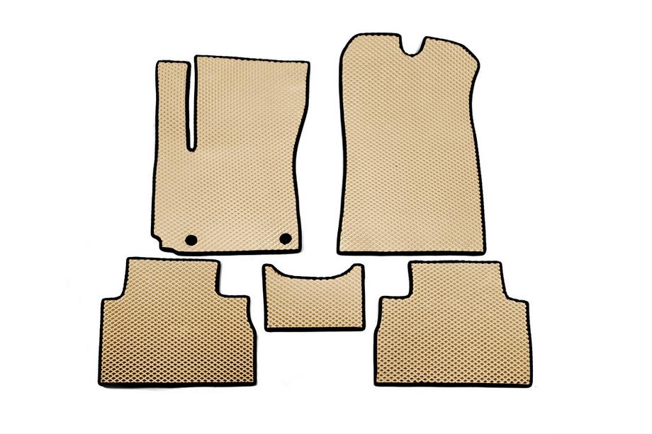 Kia Soul III 2019- гг. Коврики EVA для Electro (Бежевые) Image