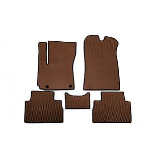 Коврики EVA для Electro (Коричневые) Kia Soul III 2019- гг. фото 1