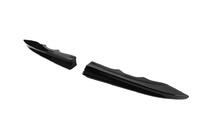 BMW 3 серия F30/F31 2012-2019 гг. Задние накладки Flap DPT (Черный Глянец) фото 2