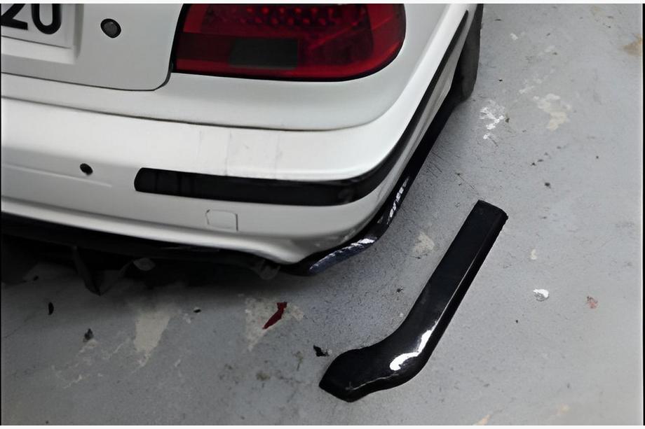 Задние накладки Flap DPT (Черный Глянец) Image