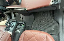 BMW iX (I20) 2022 2022- гг. Коврики EVA V-2 (Черный) фото 4