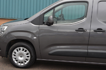 Opel Combo 2019- гг. Окантовка окон Omsa Line (2 шт, нержавейка) фото 3