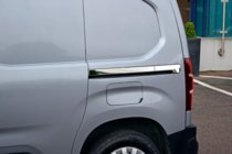 Citroen Berlingo/Multispace 2018- гг. Молдинги раздвижной двери нержавеющая сталь (2 шт.) фото 5