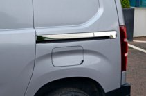 Citroen Berlingo/Multispace 2018- гг. Молдинги раздвижной двери нержавеющая сталь (2 шт.) фото 2