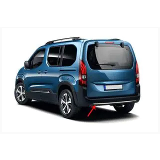 Накладка на задний бампер Omsa Line Toyota Proace City 2016- гг. фото 2