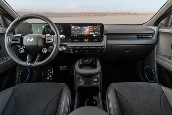 Обзор 650-сильного электрического Hyundai IONIQ 5 N фото 5