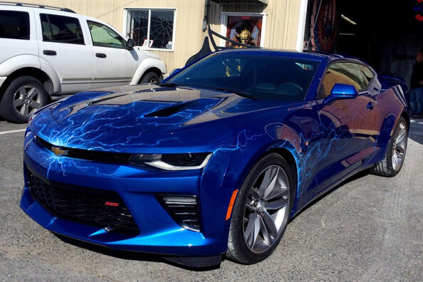 Аэрография на автомобиле: как выбрать рисунок, чтобы он подчеркнул индивидуальность