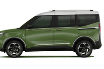 Ford Courier 2023- гг. Дверные молдинги OmsaLine (4 шт, нержавейка) фото 1