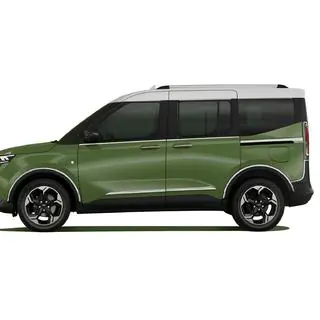 Дверные молдинги OmsaLine (4 шт, нержавейка) Ford Courier 2023- гг. фото 1