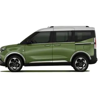 Дверные молдинги OmsaLine (4 шт, нержавейка) Ford Courier 2023- гг. фото 2